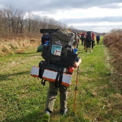 Scouts hike to Small Island, a unique Troop 1910 experience