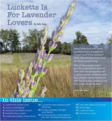 Spring 2023 Lucketts News & Notes