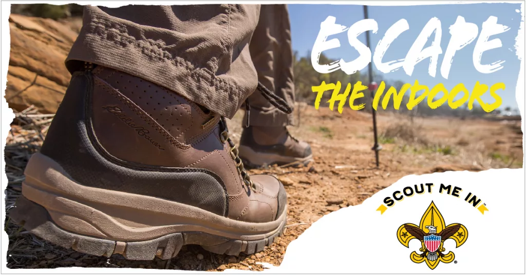 Escape the indoors by joining Scouts